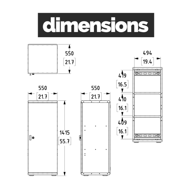 shopping dropbox 1400 Dimensions